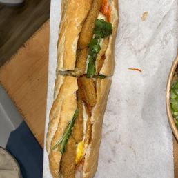 Crispy Tofu Banh Mi