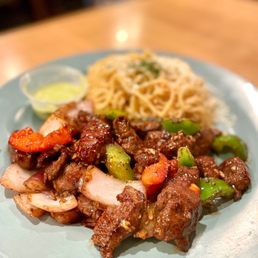 Pho + Wok Seared Filet Mignon