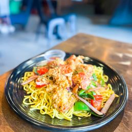 Lobster Garlic Noodles