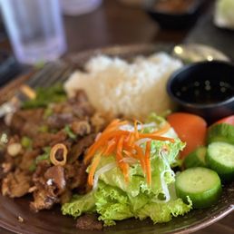 Grilled Pork Rice Bowl