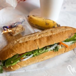 BBQ Bahn Mi Sandwich