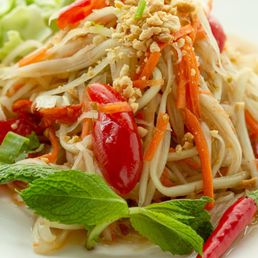 Mango Papaya Salad