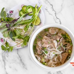 Pho Brisket Noodle Soup
