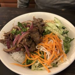 BBQ Beef Vermicelli Noodles
