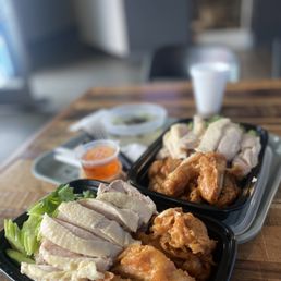 Hainan Chicken with Ginger Rice