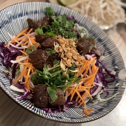 Shaken Beef Salad