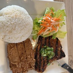 Pork Chop Broken Rice