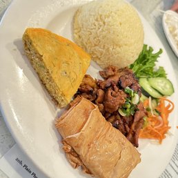 Charbroiled Pork Patty Rolls