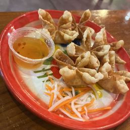 6 Piece Cream Cheese Wonton