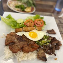 Combination Rice Plate