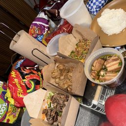 Caramelized Pork & Eggs Rice Plate