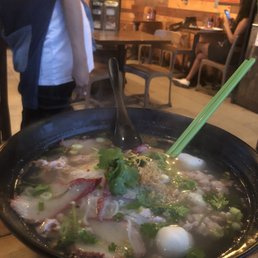 Tom Kha Seafood Noodles Soup