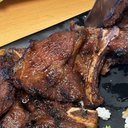 Pork Chop Rice Plate