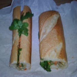 Lemongrass Chicken Sandwich