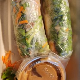 Shrimp and Pork Spring Rolls