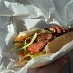 Braised Pork Belly Sandwich