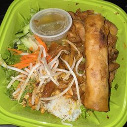 Grilled Chicken Vermicelli Bowl