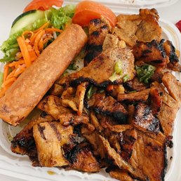 Grilled Meat Vermicelli Bowl