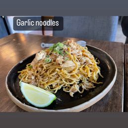 Garlic Noodles Plate
