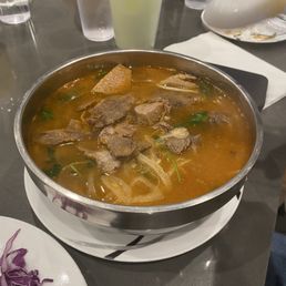 Spicy Beef Noodle Soup