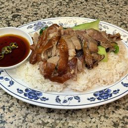 Duck Over Rice