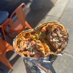 Spiced Chicken Laffa