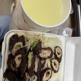 Pig Intestines Noodle Soup