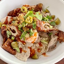 Crispy Pig Intestine