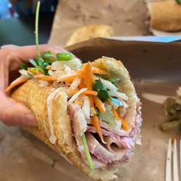 Old School Bahn Mi Sandwich