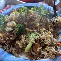 Chicken Fried Rice/com Chien Ga Nuong