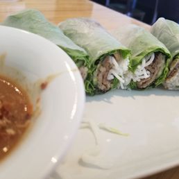 Lemongrass Pork Spring Rolls