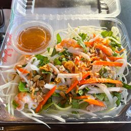 Shrimp and Pork Papaya Salad