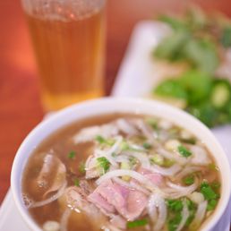 Pho with Rare Steak