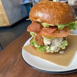 Southern Fried Chick'n Sammie