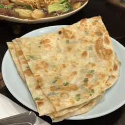 Chewy Scallion Pancake Wraps