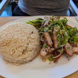 Zaab Pork Rice