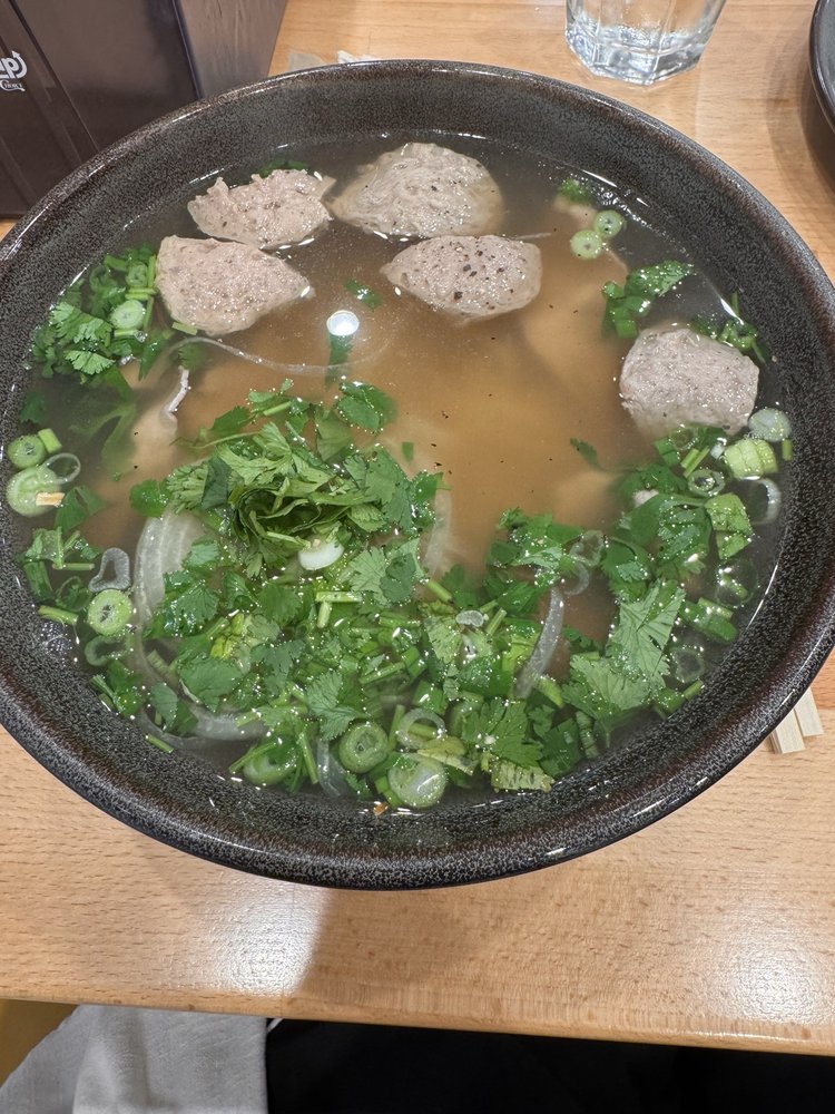 Steak and Meatballs Pho