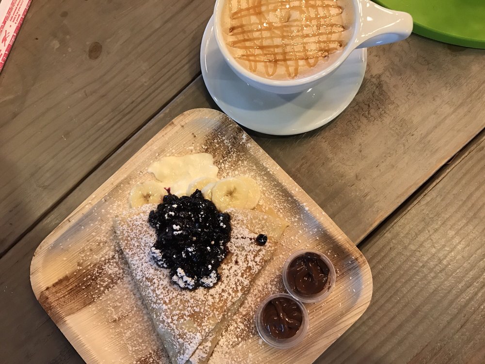 Lemon Blueberry Crepe