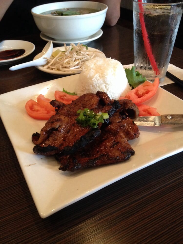 Grilled Lemongrass Pork Chop