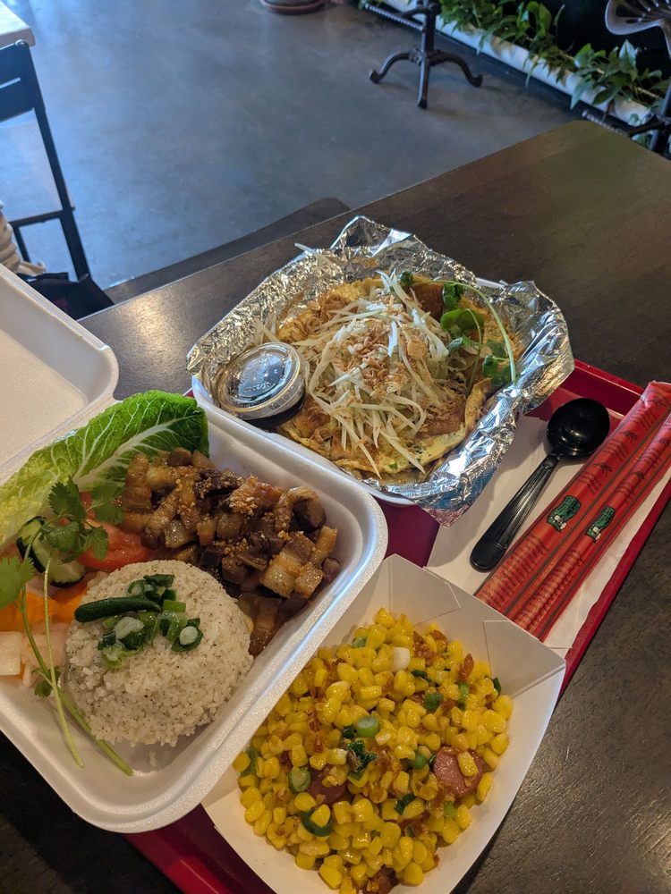 Garlic Fried Pork Belly Rice