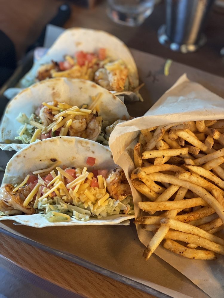 Lemon Pepper Shrimp Tacos