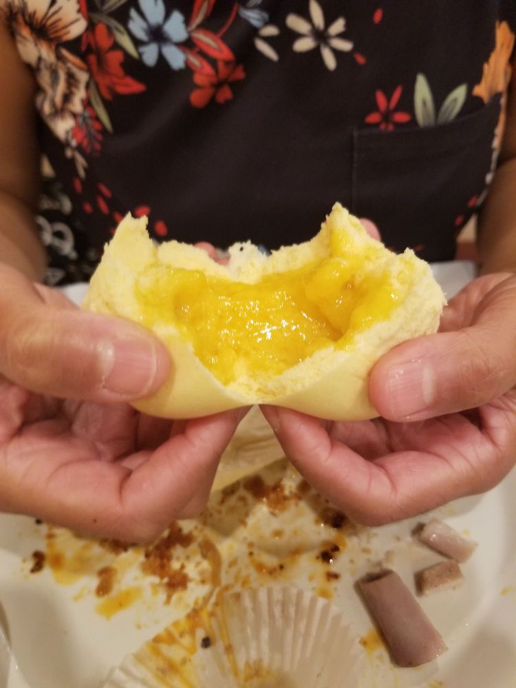 Steamed Egg Custard Bun