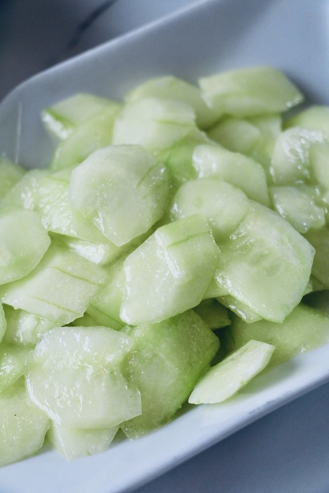 Sauce Cucumber Salad