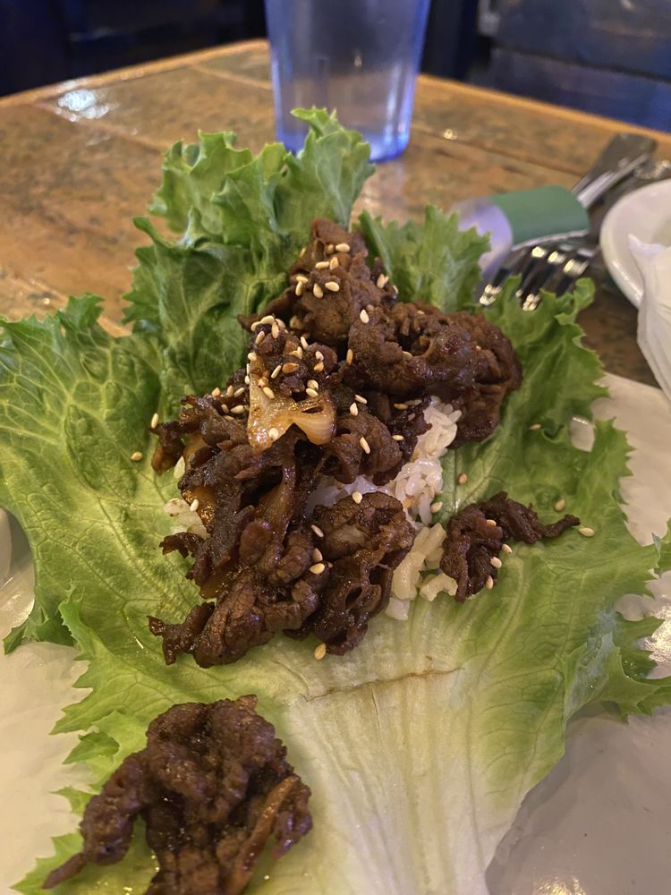 Korean Ribeye Lettuce Wraps
