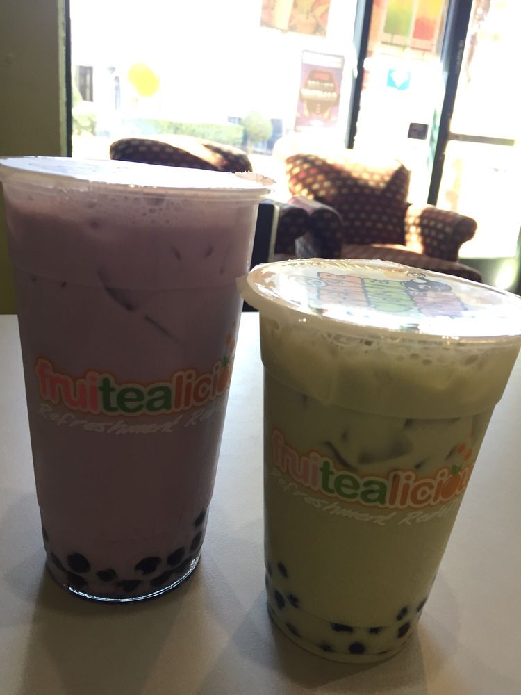 Taro Milk Tea W/boba