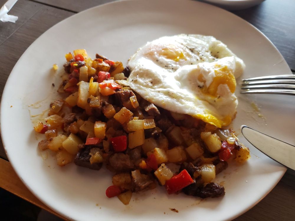 Short Rib Hash & Eggs
