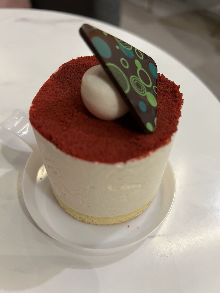 Lychee Mascarpone Slice