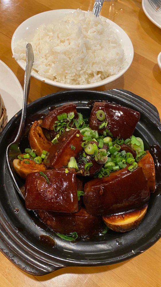 Braised Pork Belly with Egg