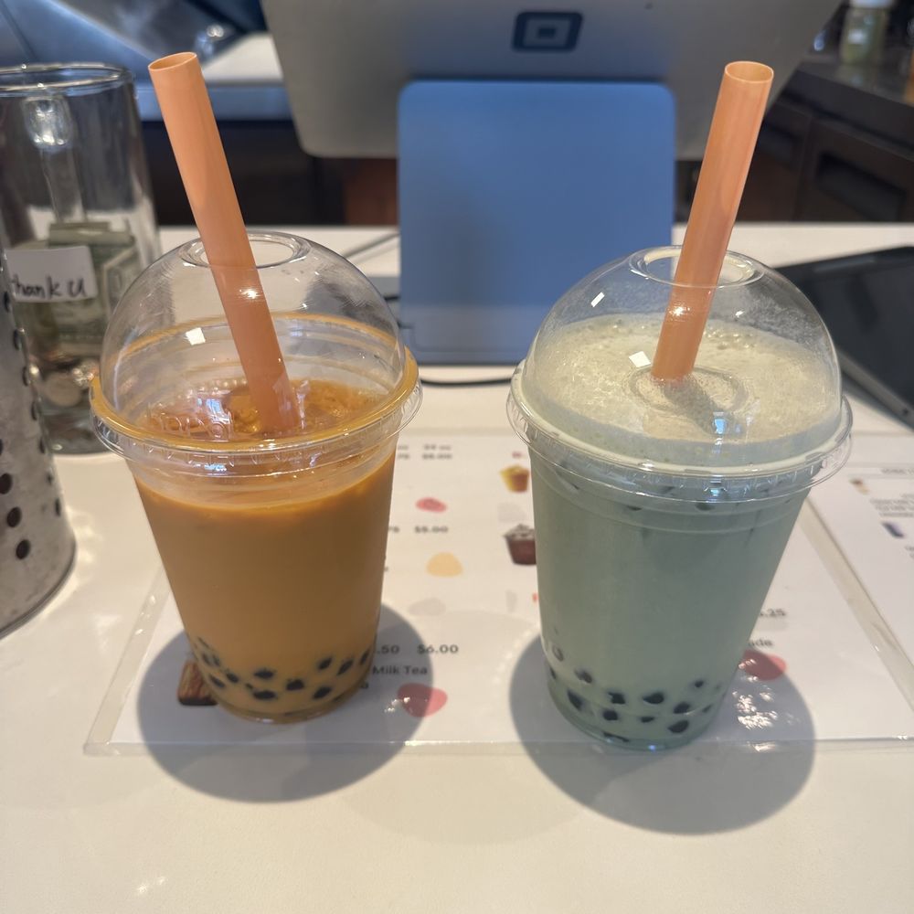 Thai Milk Tea Matcha Latte