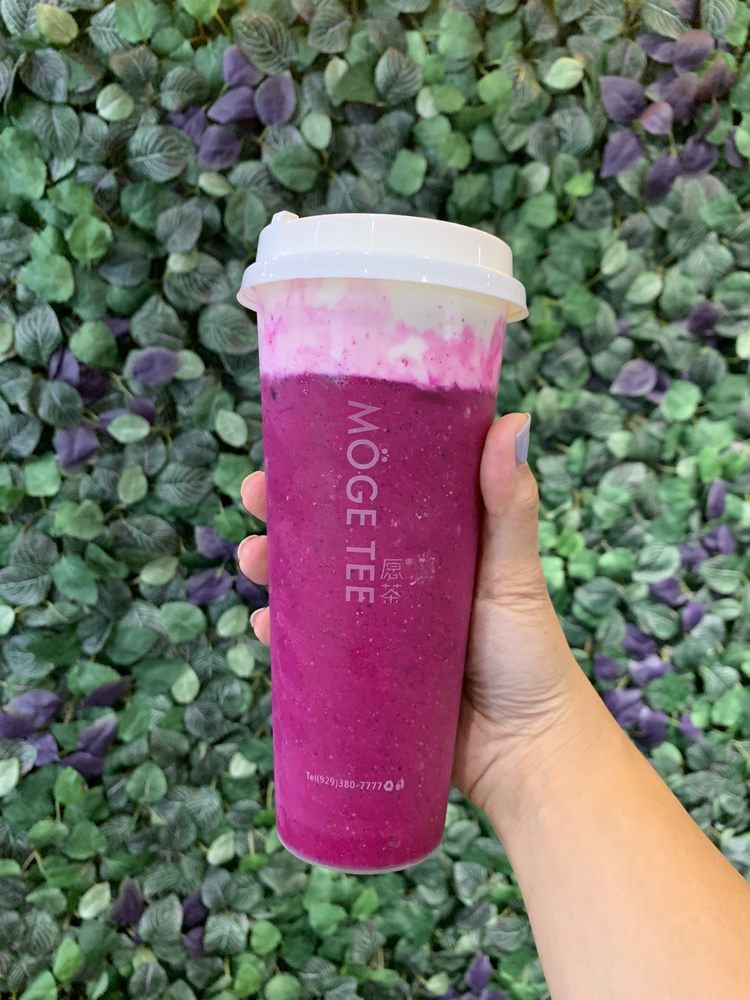 Green Tea/ Mango Fruit Tea Slush